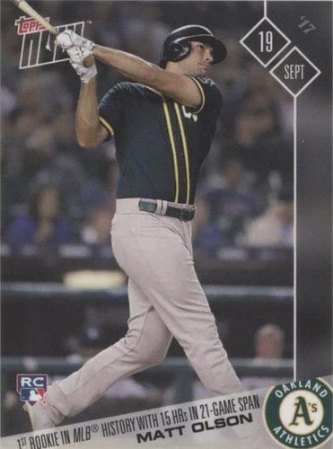 2017 Topps Now - Matt Olson #624