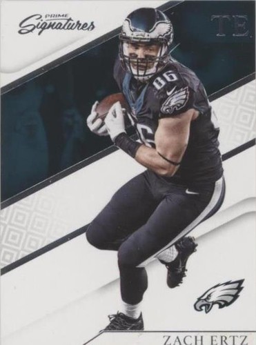 2016 Panini Prime Signatures Zach Ertz #139