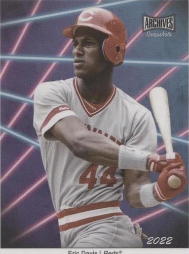2022 Topps Archives Snapshots - Eric Davis #PD-22