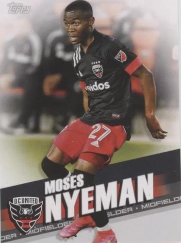 2022 Topps MLS Moses Nyeman #92