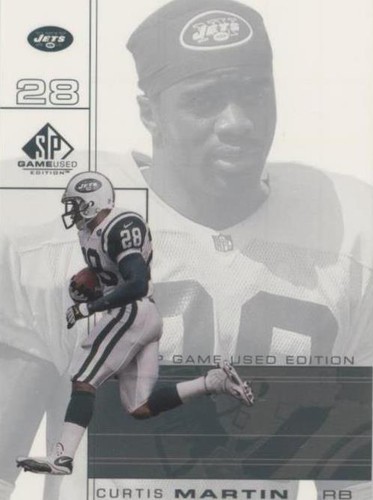 2001 SP Game Used Edition Curtis Martin #63