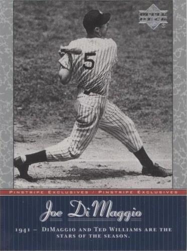 2001 Upper Deck - Joe DiMaggio #JD20