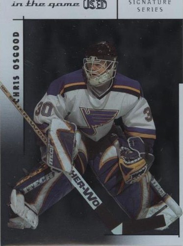 2003-04 In the Game-Used Signature Series - Chris Osgood #74