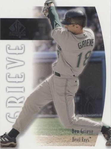 2002 SP Authentic - Ben Grieve #9