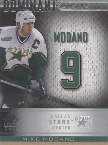 2020-21 Upper Deck SP Signature Edition Legends - Mike Modano #DD-37