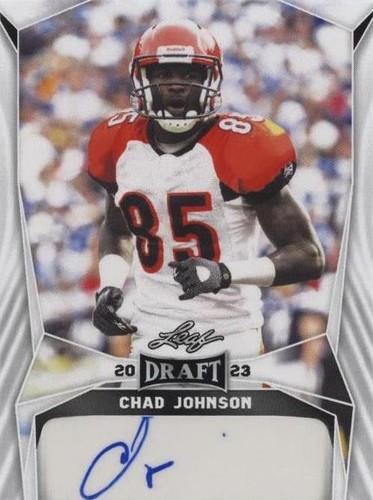 2023 Leaf Draft Chad Johnson #BA-CJ1