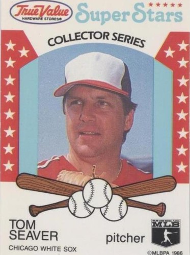 1986 True Value Hardware Super Stars - Tom Seaver #12
