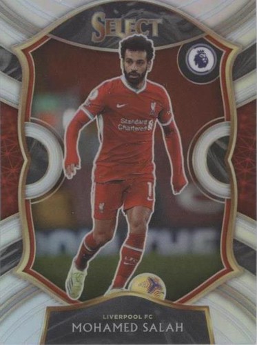 2024-25 Panini Prizm EPL FOTL Mohamed Salah Blue Shimmer