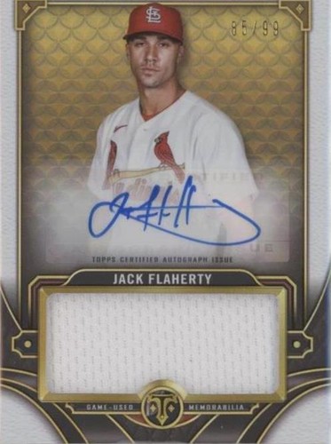 2022 Topps Triple Threads - Jack Flaherty #ASJR-JF