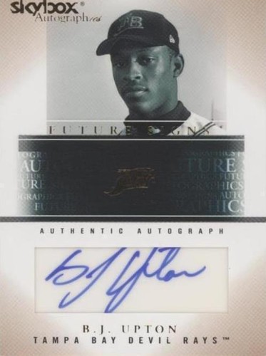 2005 Skybox Autographics - B.J. Upton #FSA-BU