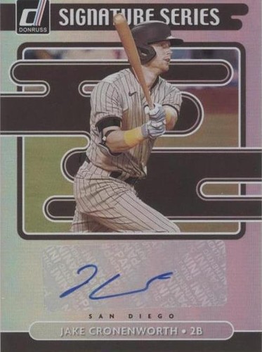 2021 Panini Donruss - Jake Cronenworth #SS-JC