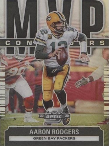2020 Panini Contenders Optic Aaron Rodgers #MVP5
