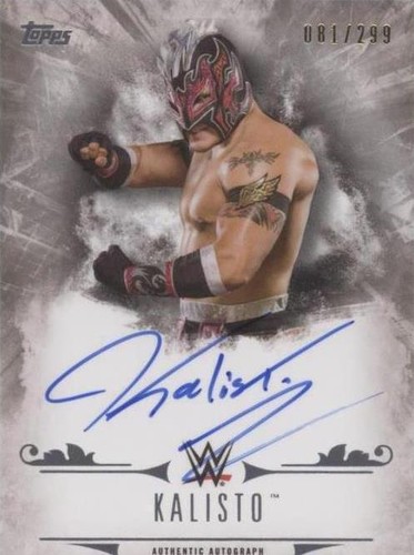 2016 Topps WWE Undisputed - Kalisto #UA-KA