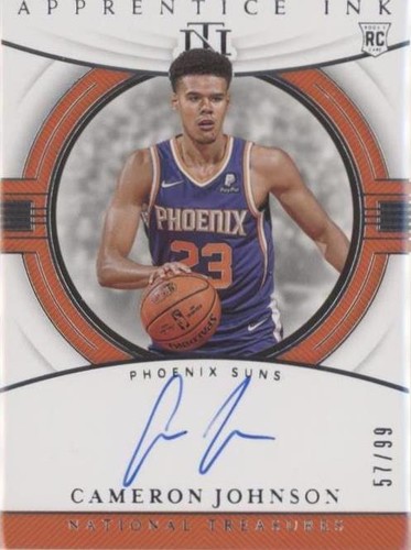 2019-20 Panini National Treasures - Cameron Johnson #AI-CJN