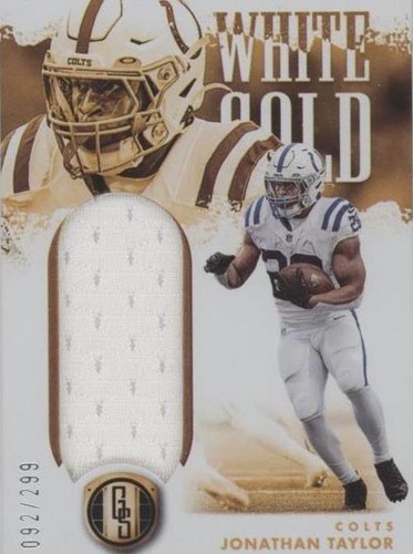 2022 Panini Gold Standard Jonathan Taylor #WG-JTA