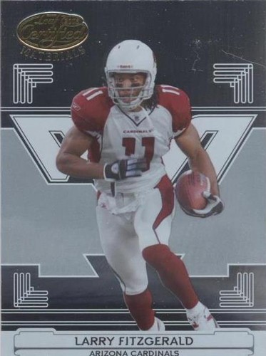 2006 Leaf Certified Materials Larry Fitzgerald #4