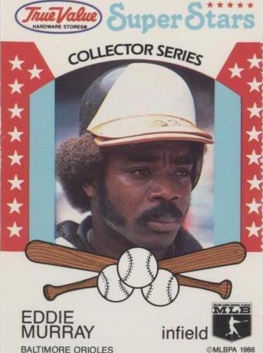 1986 True Value Hardware Super Stars - Eddie Murray #3