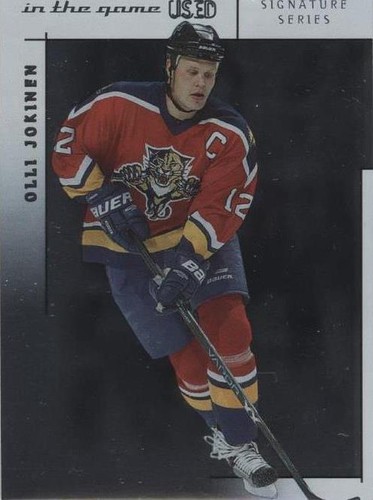 2003-04 In the Game-Used Signature Series - Olli Jokinen #15