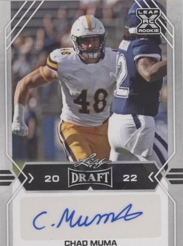 2022 Leaf Draft Chad Muma #BA-CM1