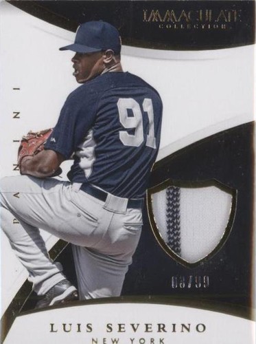 2015 Panini Immaculate Collection - Luis Severino #44