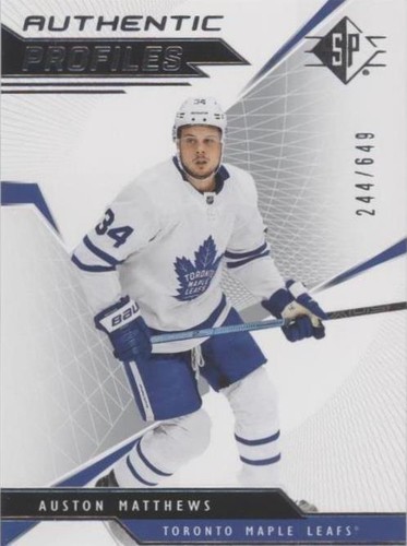 2018-19 SP - Auston Matthews #AP-AM