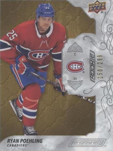 2019-20 Upper Deck Engrained - Ryan Poehling #96