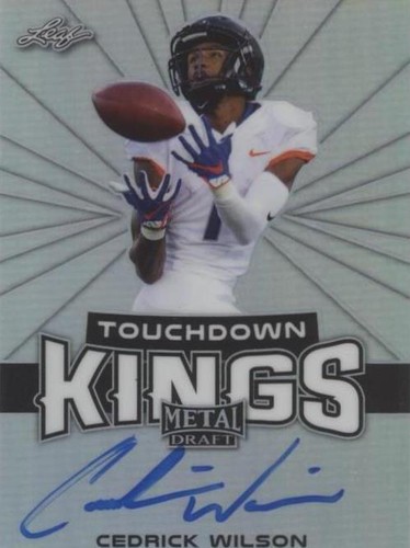2018 Leaf Metal Draft Cedrick Wilson Jr. #TK-CW1