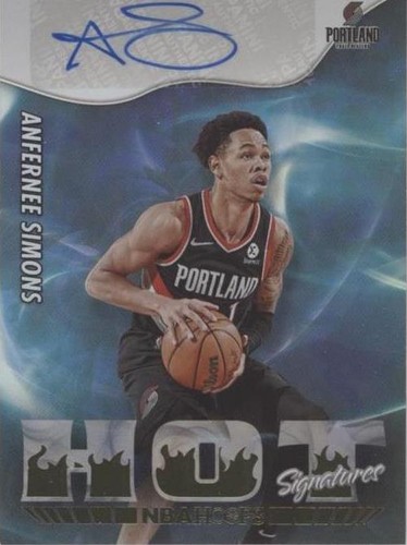 2022-23 Panini NBA Hoops - Anfernee Simons #HS-AFS