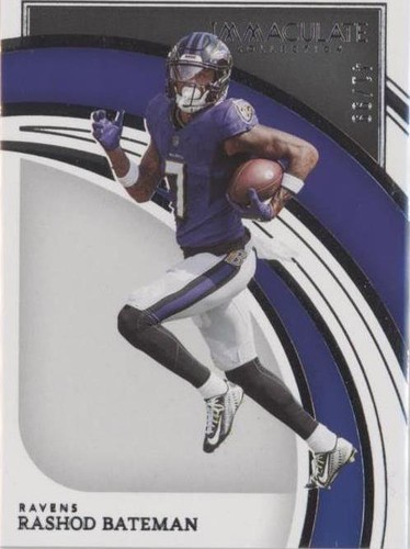 2022 Panini Immaculate Collection Rashod Bateman #6