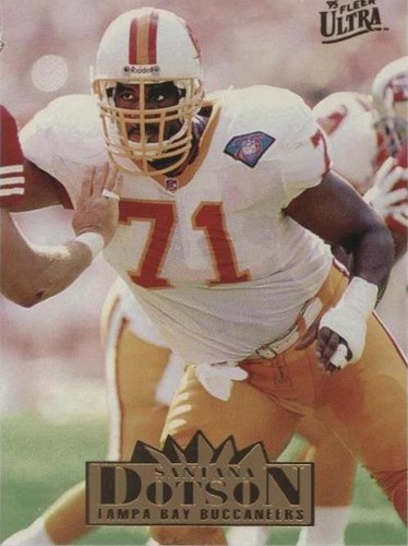1995 Fleer Ultra Santana Dotson #325