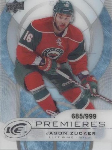 2012-13 Upper Deck Ice - Jason Zucker #33