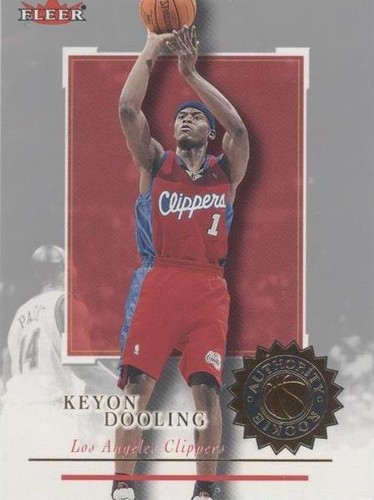 2000-01 Fleer Authority - Keyon Dooling #127