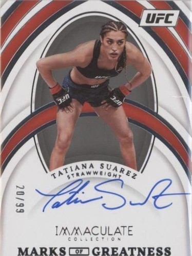 2022 Panini Immaculate Collection UFC - Tatiana Suarez #MG-TTS