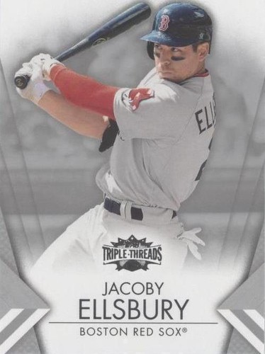 2012 Topps Triple Threads - Jacoby Ellsbury #55