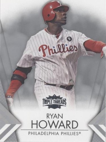 2012 Topps Triple Threads - Ryan Howard #83
