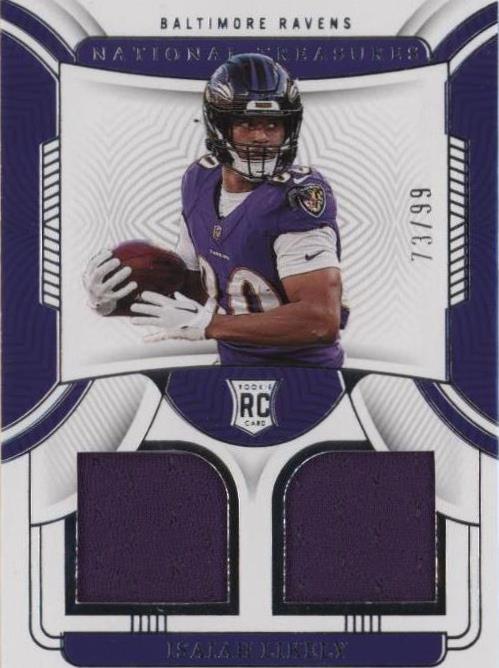 2022 Panini National Treasures Isaiah Likely #RDM-ILI