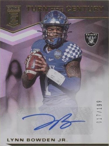 2020 Panini Donruss Elite Lynn Bowden Jr. #TC-LBJ