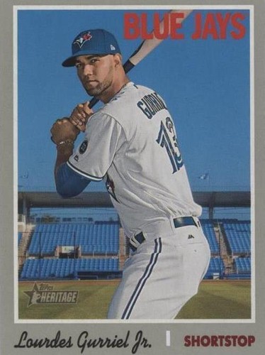 2019 Topps Heritage - Lourdes Gurriel Jr. #480