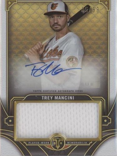 2022 Topps Triple Threads - Trey Mancini #ASJR-TM
