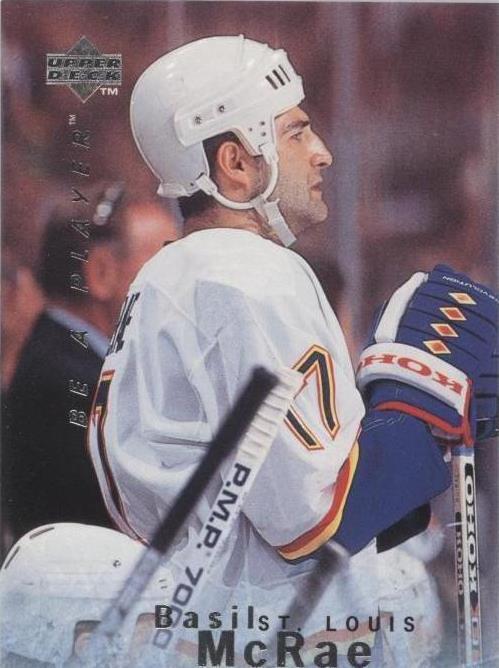 1995-96 Upper Deck Be a Player - Basil McRae #6