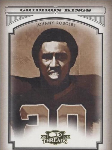 2006 Donruss Threads Johnny Rodgers #CGK-17