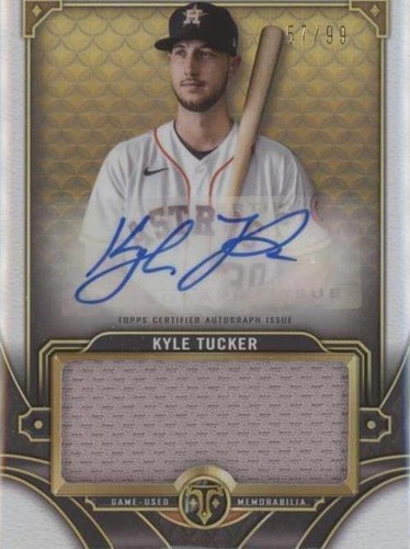 2022 Topps Triple Threads - Kyle Tucker #ASJR-KT