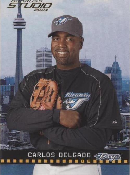 2004 Donruss 工作室 - Carlos Delgado #195