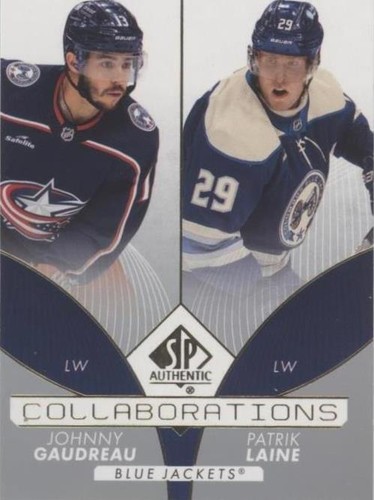 2022-23 SP Authentic - Johnny Gaudreau Patrik Laine #C-13