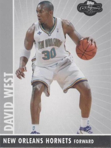 2008-09 Topps Co-Signers - David West #60