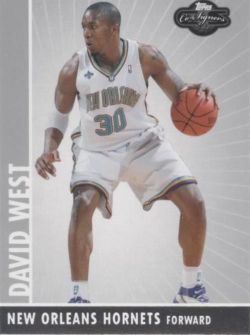 2008-09 Topps Co-Signers - David West #60
