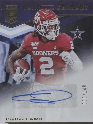 2020 Panini Donruss Elite CeeDee Lamb #TC-CL
