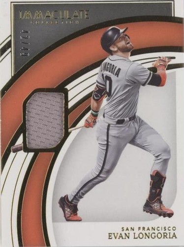 2022 Panini Immaculate Collection - Evan Longoria #21