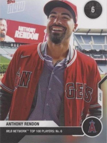 2020 Topps Now MLB Network Top 100 Players - Anthony Rendon #MN6
