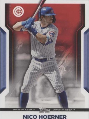 2021 Topps Chrome - Future Stars Baseball Nico Hoerner #FS-7